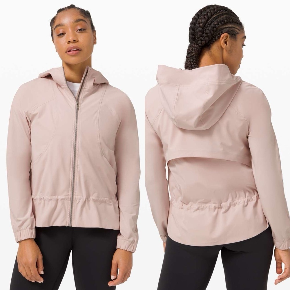 Lululemon Pack It Up Jacket - Pink Fawn SZ 6
